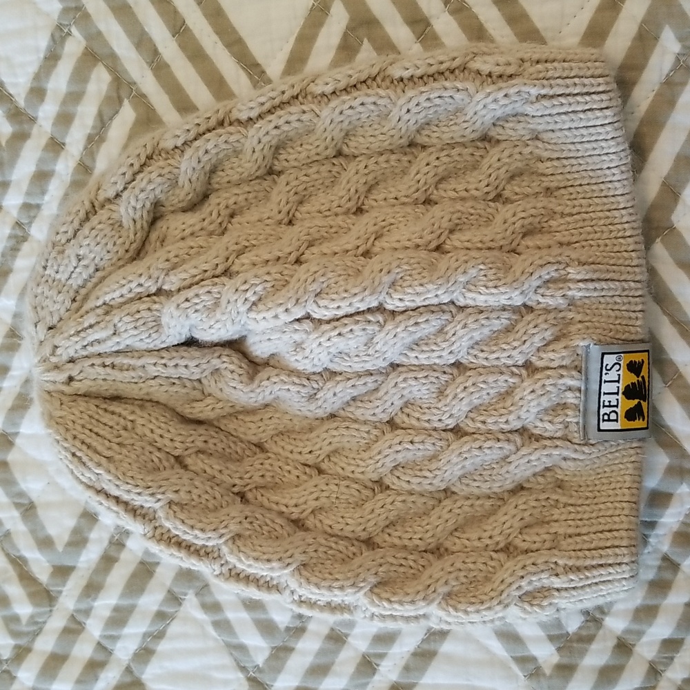 Bell's Brewery Michigan Tan Sweater Winter Hat